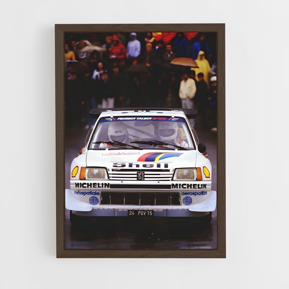 Poster Rallye Peugeot 24 (vue 5)